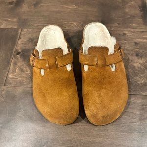 Birkenstock Boston shearling lined clogs